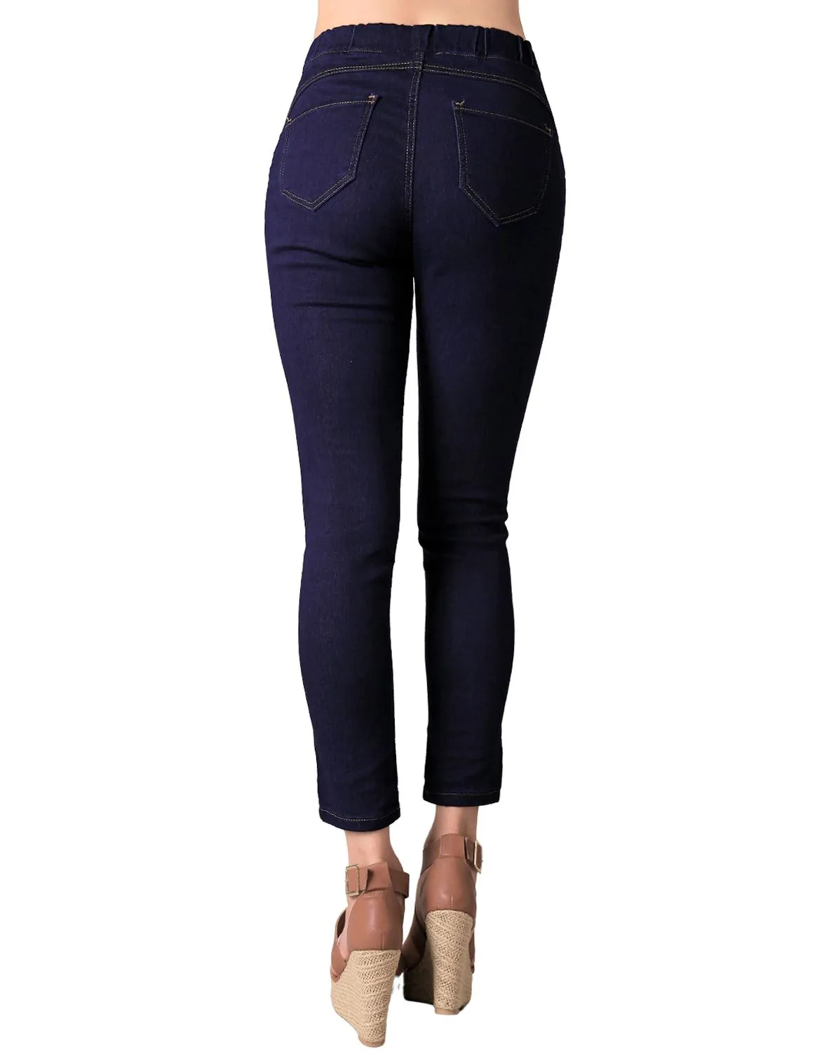 Jeans Mujer Básico Skinny Azul Stfashion 63104205